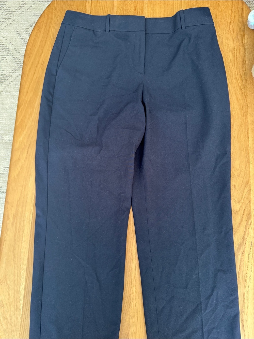 Ann Taylor Tailored Dress Trousers- navy